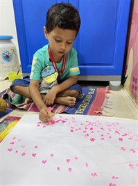 FY1 - Andheri - Pink colour activity