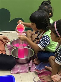 FY2 - Andheri - Filling water in a bottle